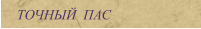 ТОЧНЫЙ  ПАС